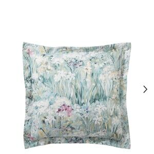 Pottery Barn Giverny Fleur Organic Percale Euro Sham